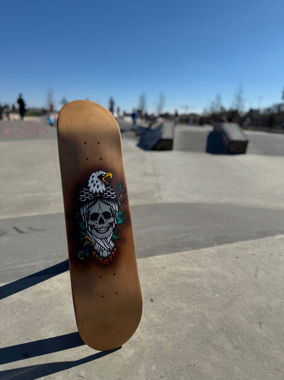 Skatedeck Hawk Skull
