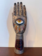 Wooden hand “storm“